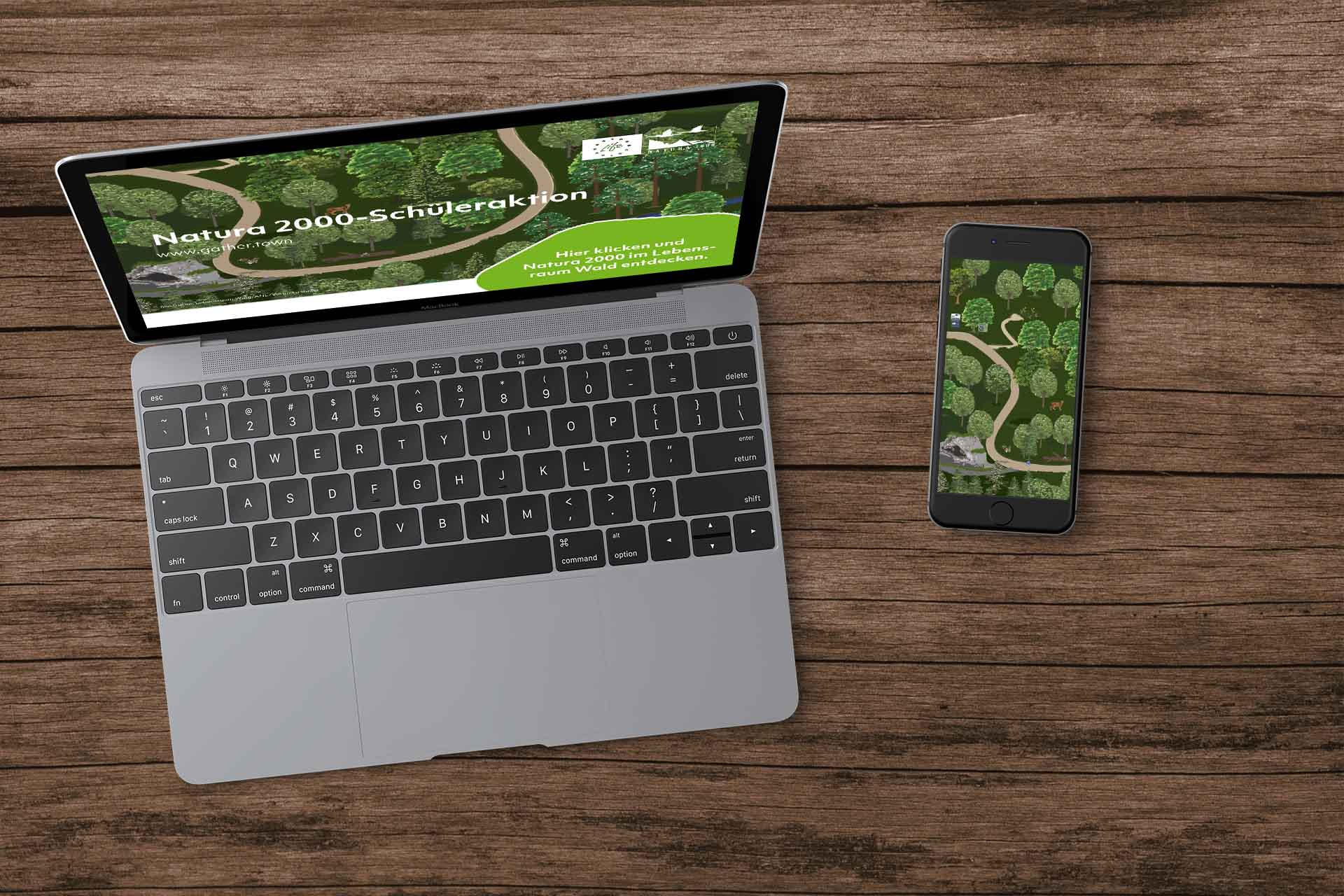 Digitaler Werkzeugkasten – Lebensraum Wald