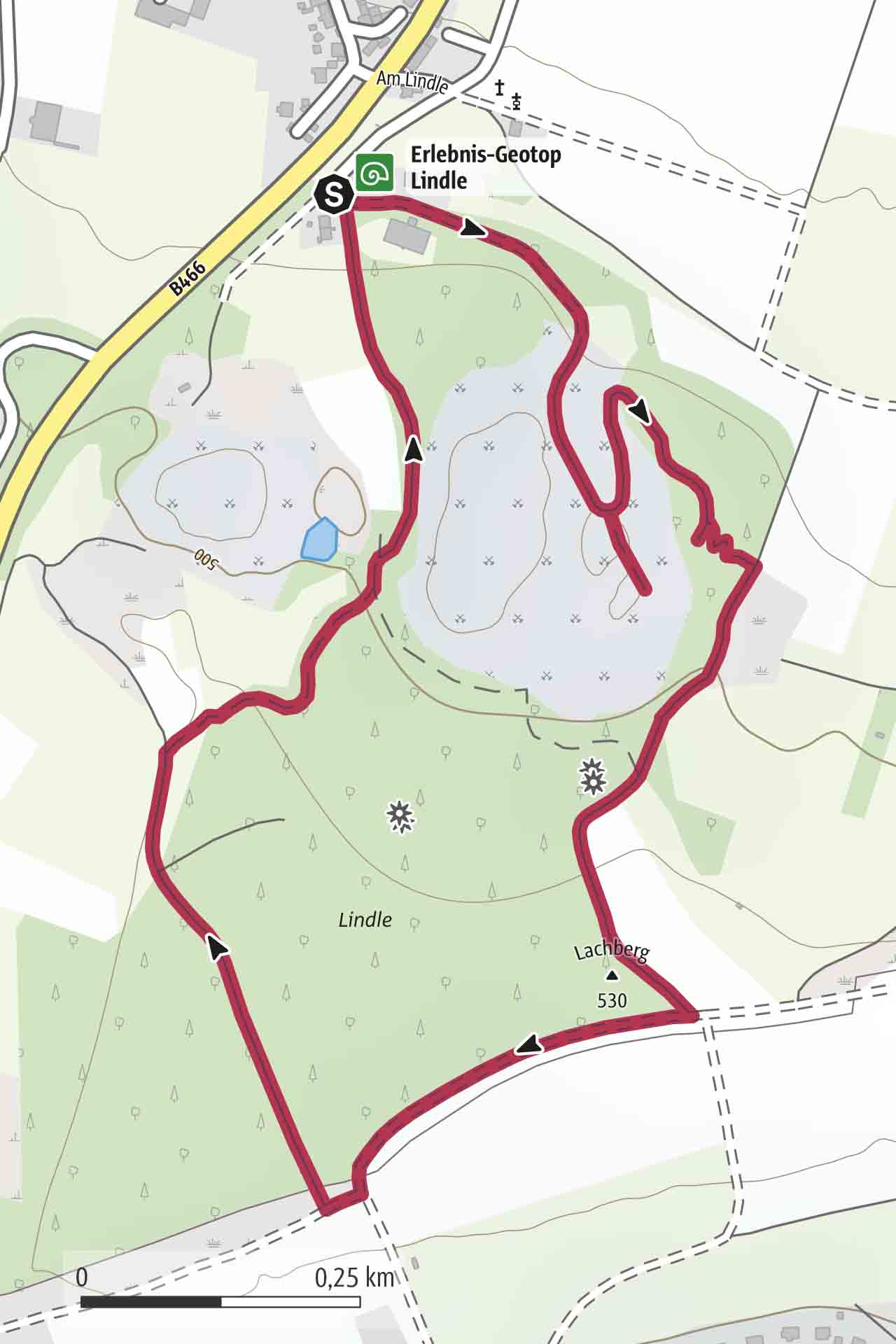 Karte Wegbeschreibung