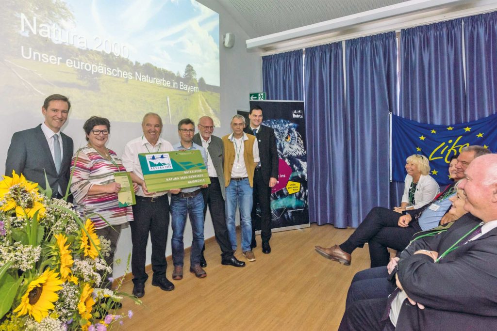 Auszeichnung der Natura 2000 Gemeinde Haidmühle