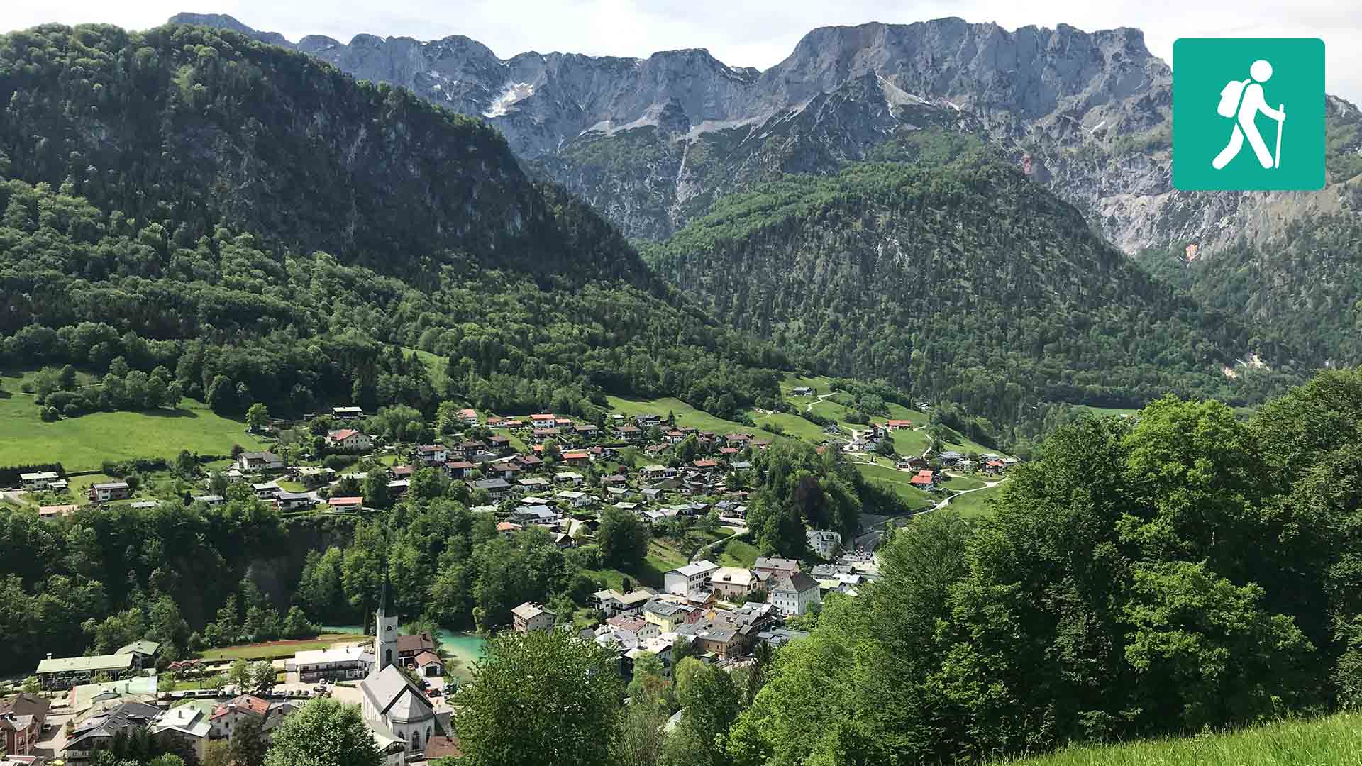 Vor dem Untersberg liegt die Gemeinde Marktschellenberg.