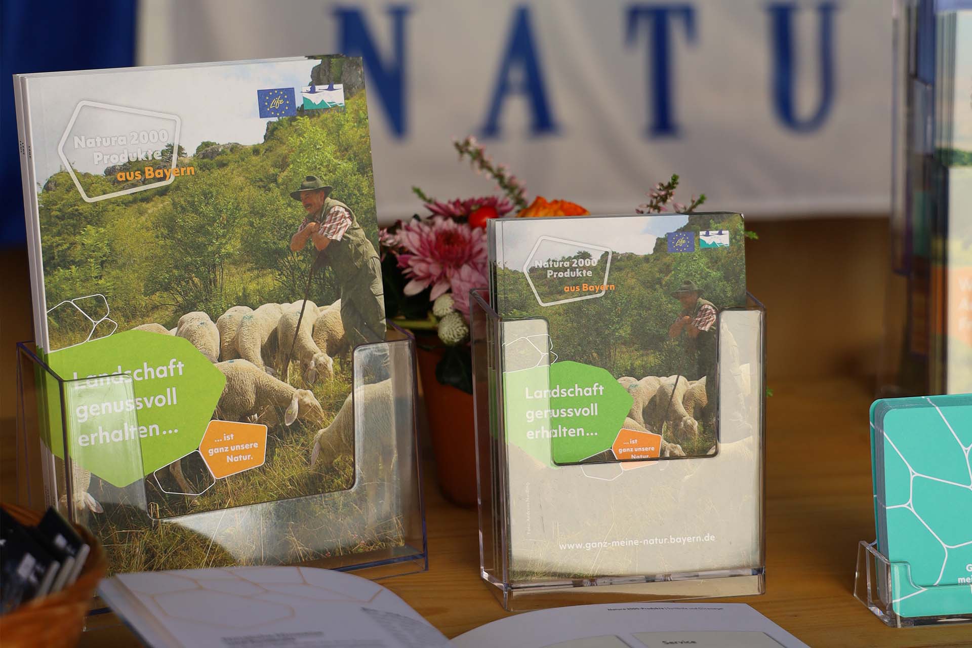 Nachhaltiges Wirtschaften fördern mit den Natura 2000-Produkten.