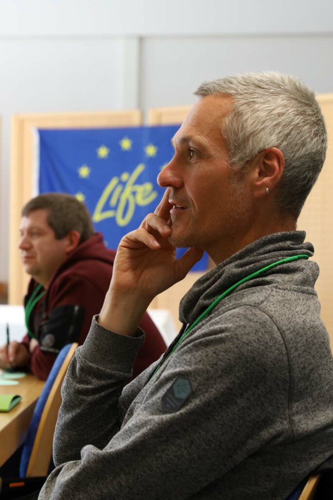 Nicolas Liebig war ebenfalls Gast des Natura 2000-Produkte Workshops.